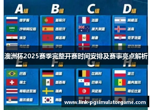 澳洲杯2025赛季完整开赛时间安排及赛事亮点解析